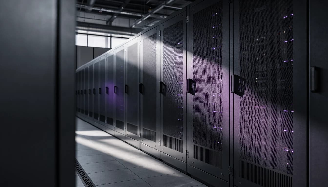 Locked enterprise server cabinets